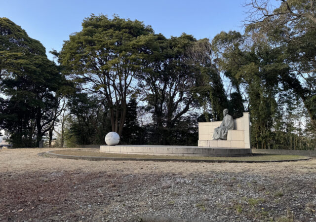 笠井順八翁像(山陽小野田市名誉市民)4