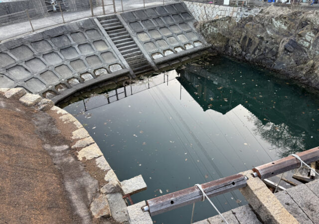 周防灘干拓遺跡 高泊開作浜五挺唐樋4