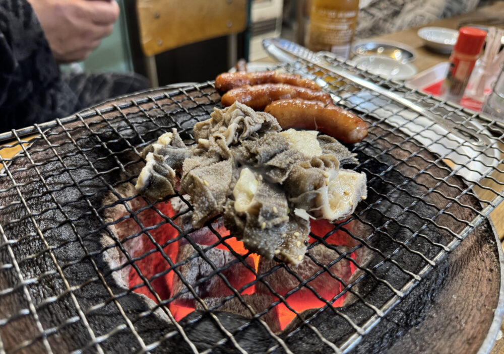 七輪焼肉銀のホルモン8