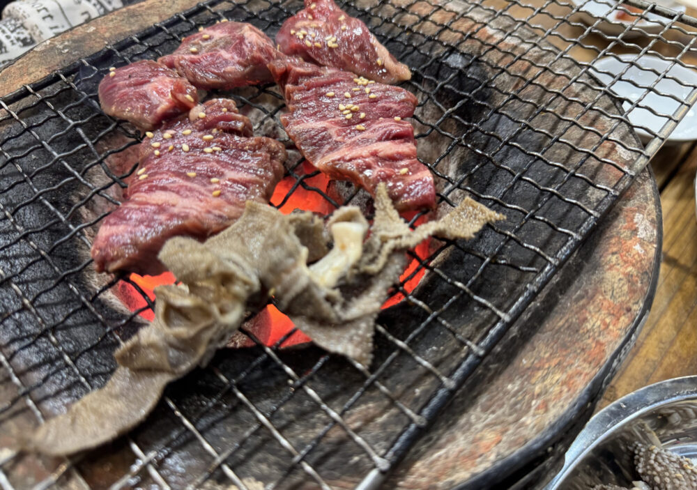 七輪焼肉銀のホルモン9