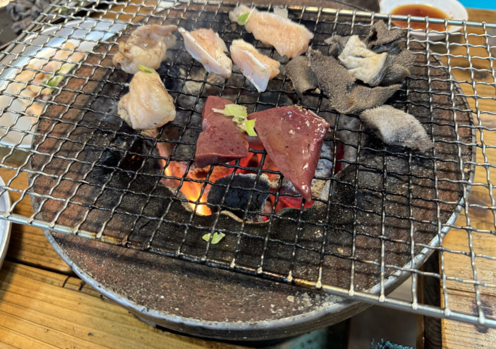 七輪焼肉銀のホルモン11
