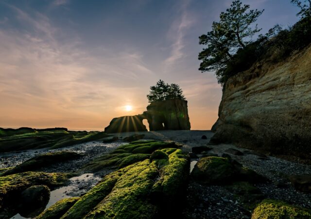 本山岬公園「くぐり岩」5